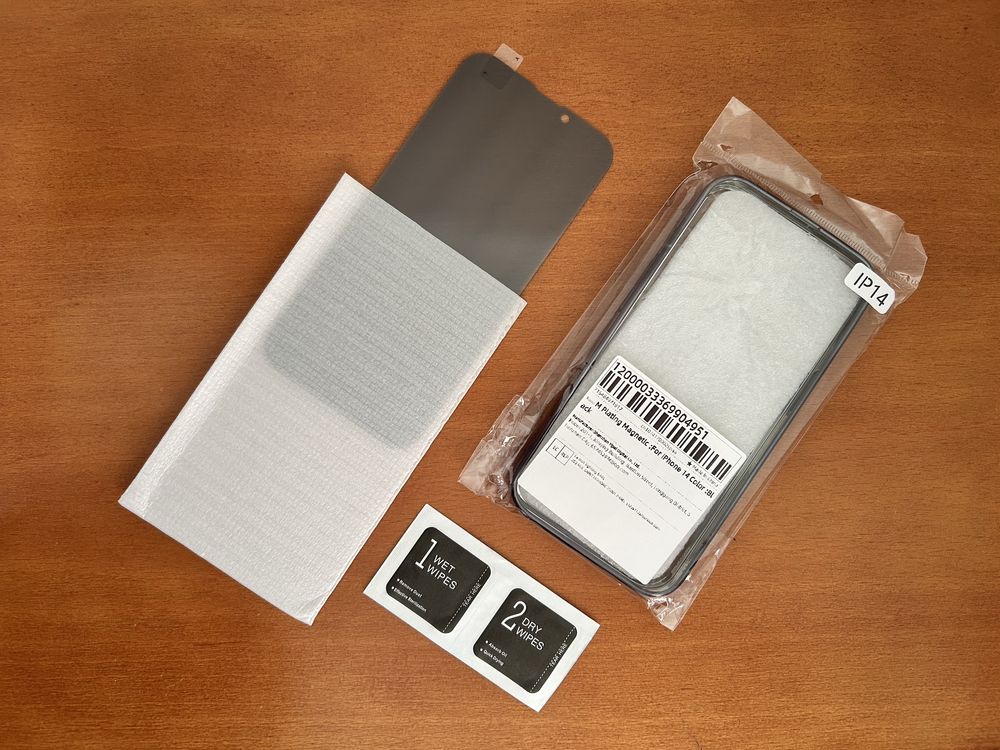 Capa e pelicula novos para Iphone 14