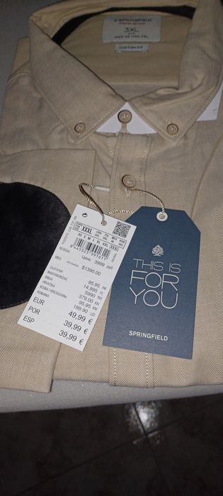 Camisas de homem NOVAS