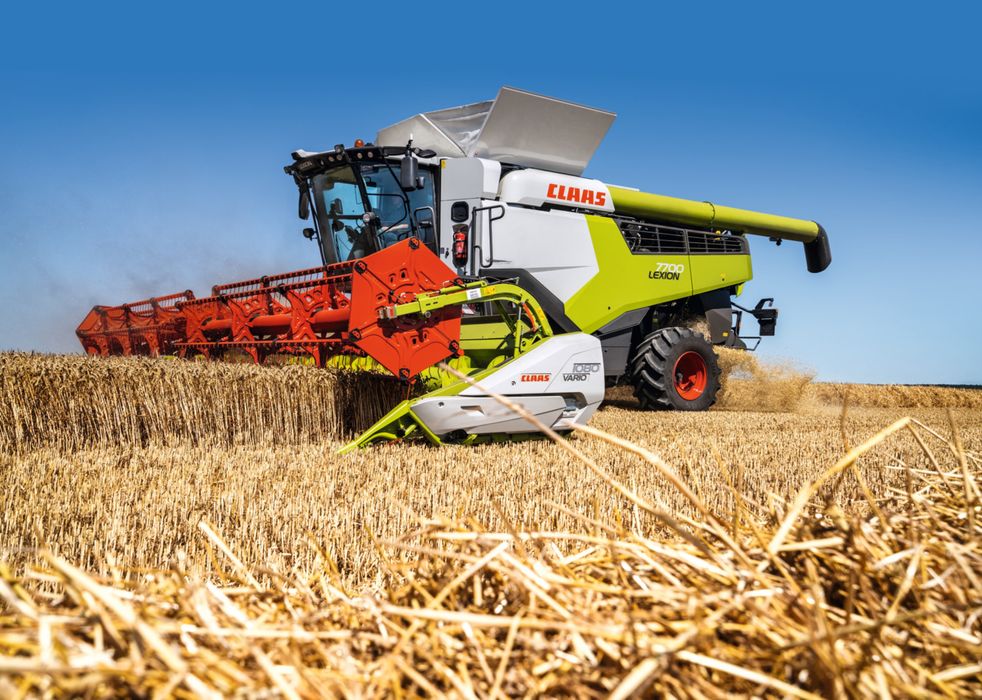 Claas Lexion szarpacz słomy sieczkarnia rozrzutnik plew