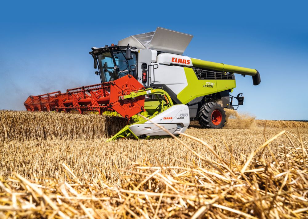 Claas Lexion szarpacz słomy sieczkarnia rozrzutnik plew