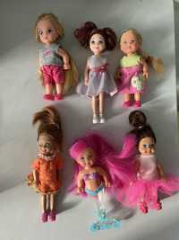 Маленькие куколки, сестры Barbie, Челси, Стейси, Русалочка пупсик