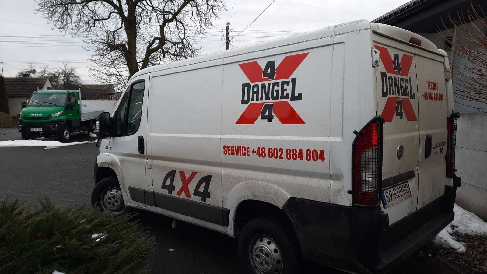 Jumper Boxer Ducato 4x4Dangel skrzynia wal polos most części visko 4x4