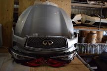Разборка INFINITI QX50 Комплект:Бампер передний + фары + капот +крылья