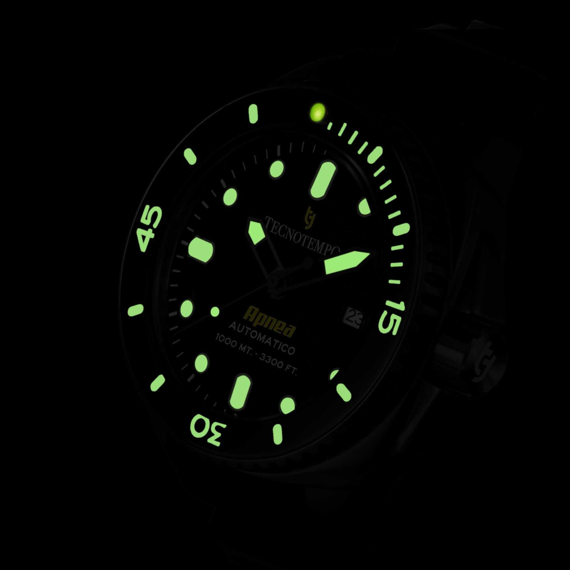 Włoski zegarek Tecnotempo Automatic Diver 1000M "Apnea" Men 2022