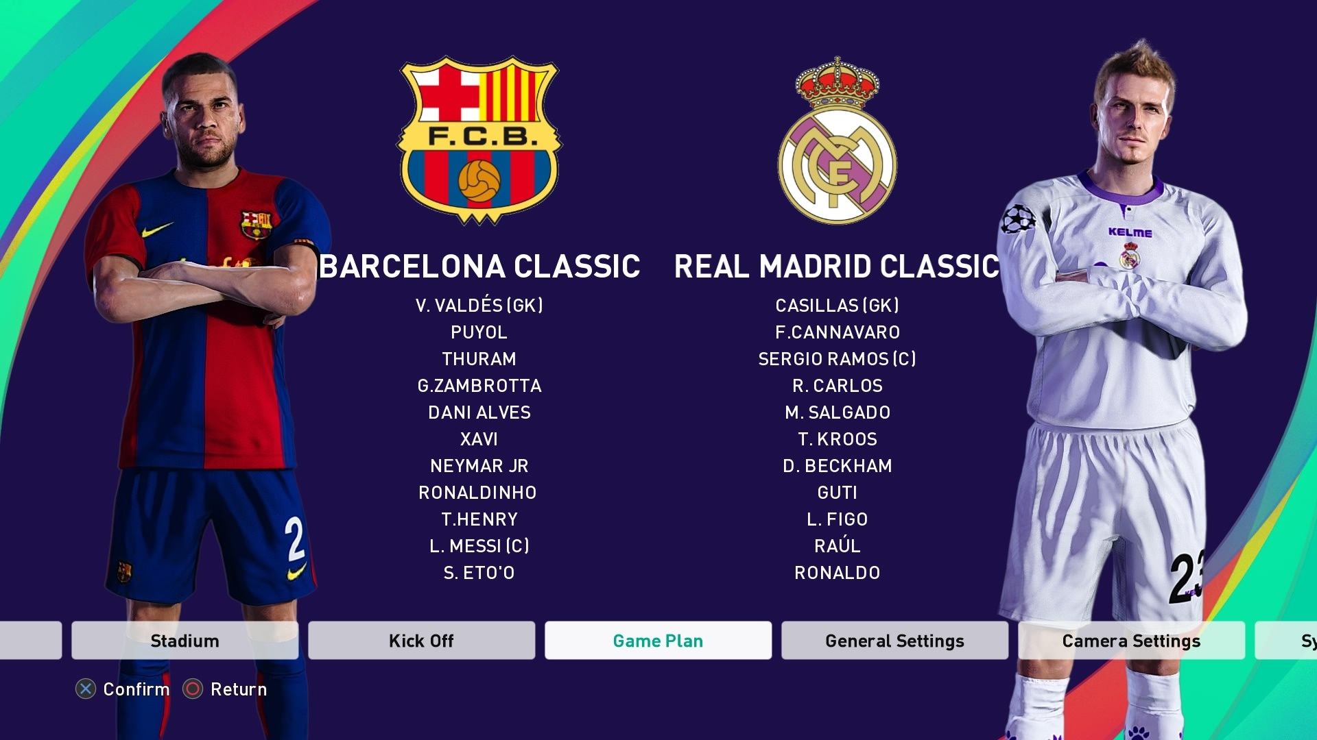 Patch PES 2021 PS4/PS5 Sezon 24/25 Zima