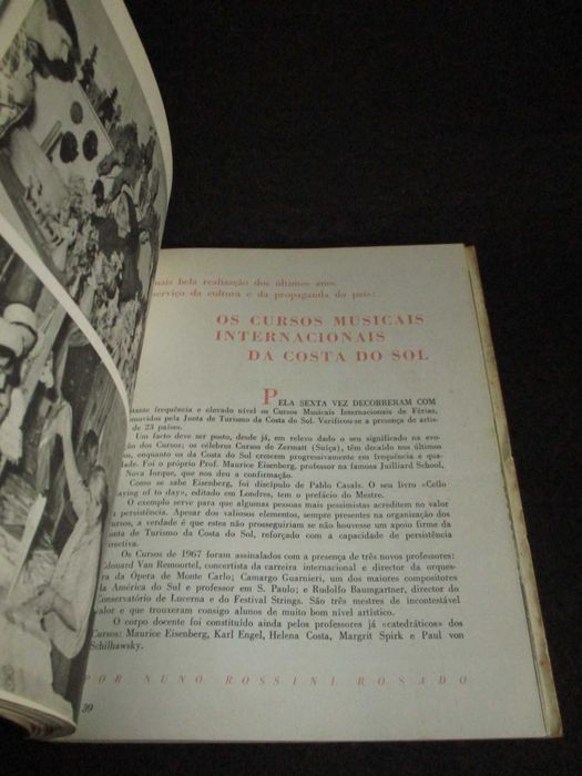 Livro Revista Cascais e seus Lugares Número 22 Maio de 1968