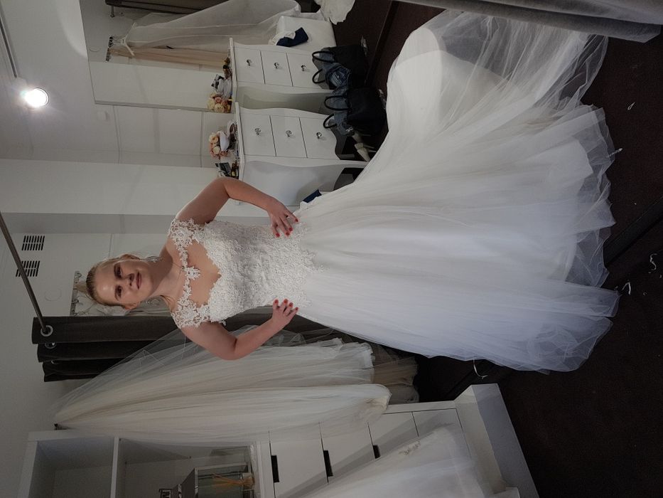 Suknia ślubna SINCERITY kolekcja 2019r. rozmiar 38/40