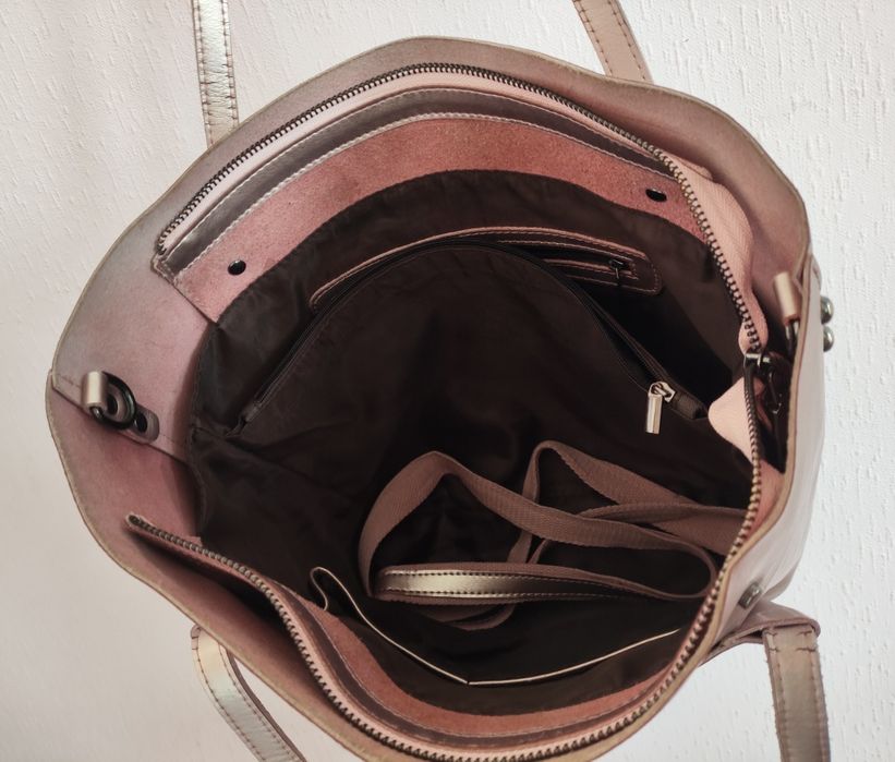 Сумка из натуральной кожи р. 30*28*13 см