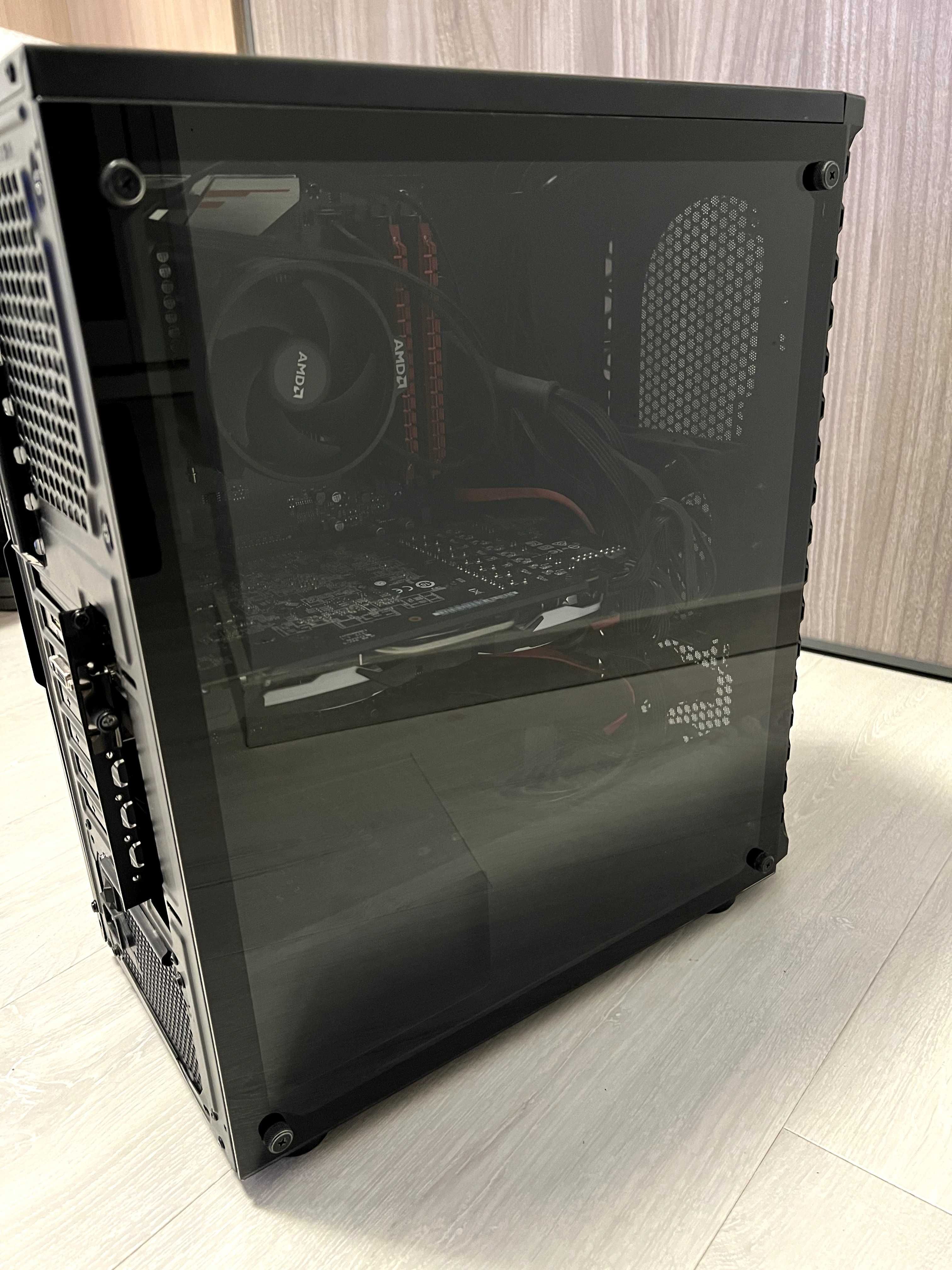 PC - Komputer stacjonarny AMD 5 3600, MSI RADEON 590 ARMOR, 16GB, M2