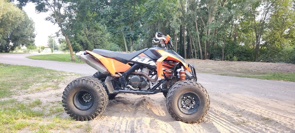 Quad KTM XC 525 LIFTING nie sx 505 , 450 Zarejestrowany L7e Wsteczny