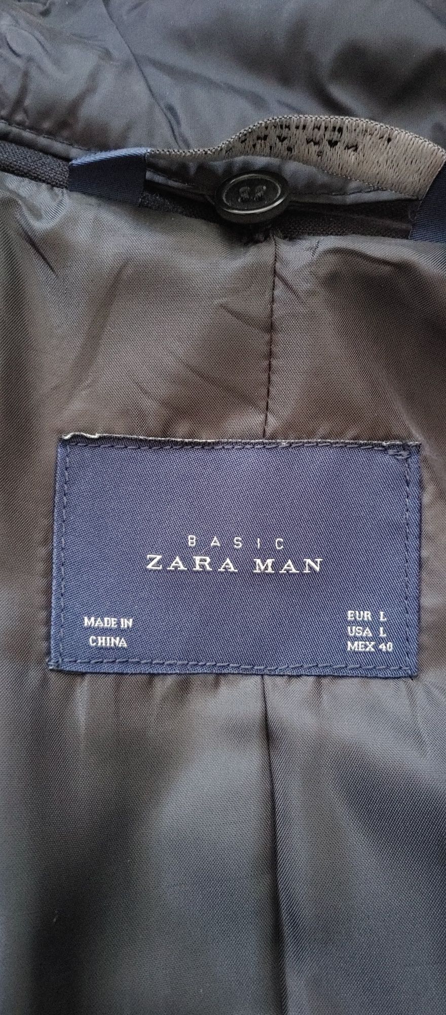 Kurtka marynarka męska Zara Man Basic L