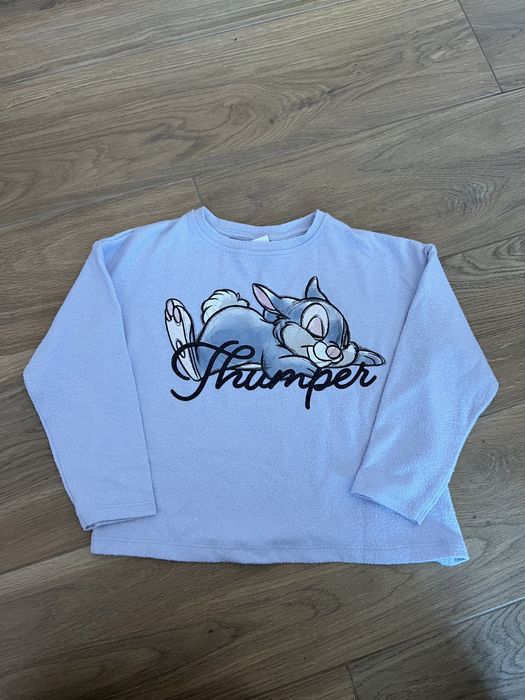 Sweterek dla dziewczynki ZARA 122 Bambi Wrzosowy nowy