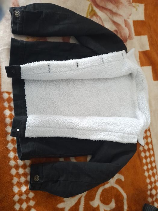 Kurtka, bluza z futerkiem shein rozmiar s36