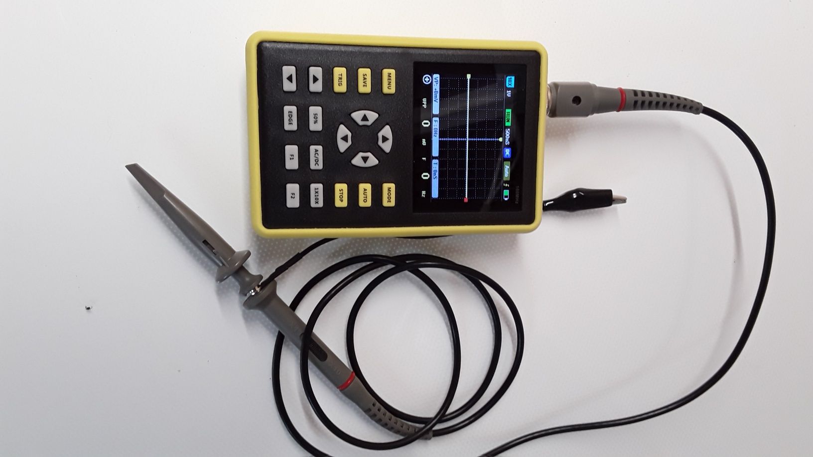 Osciloscopio portatil marca Finsri 100Mhz