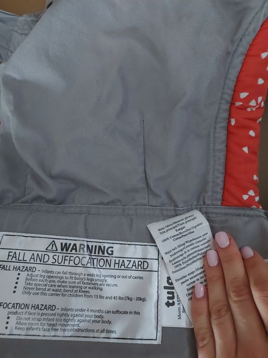 Nosidło ergonomiczne Baby Tula Bawełna 7-20kg unisex