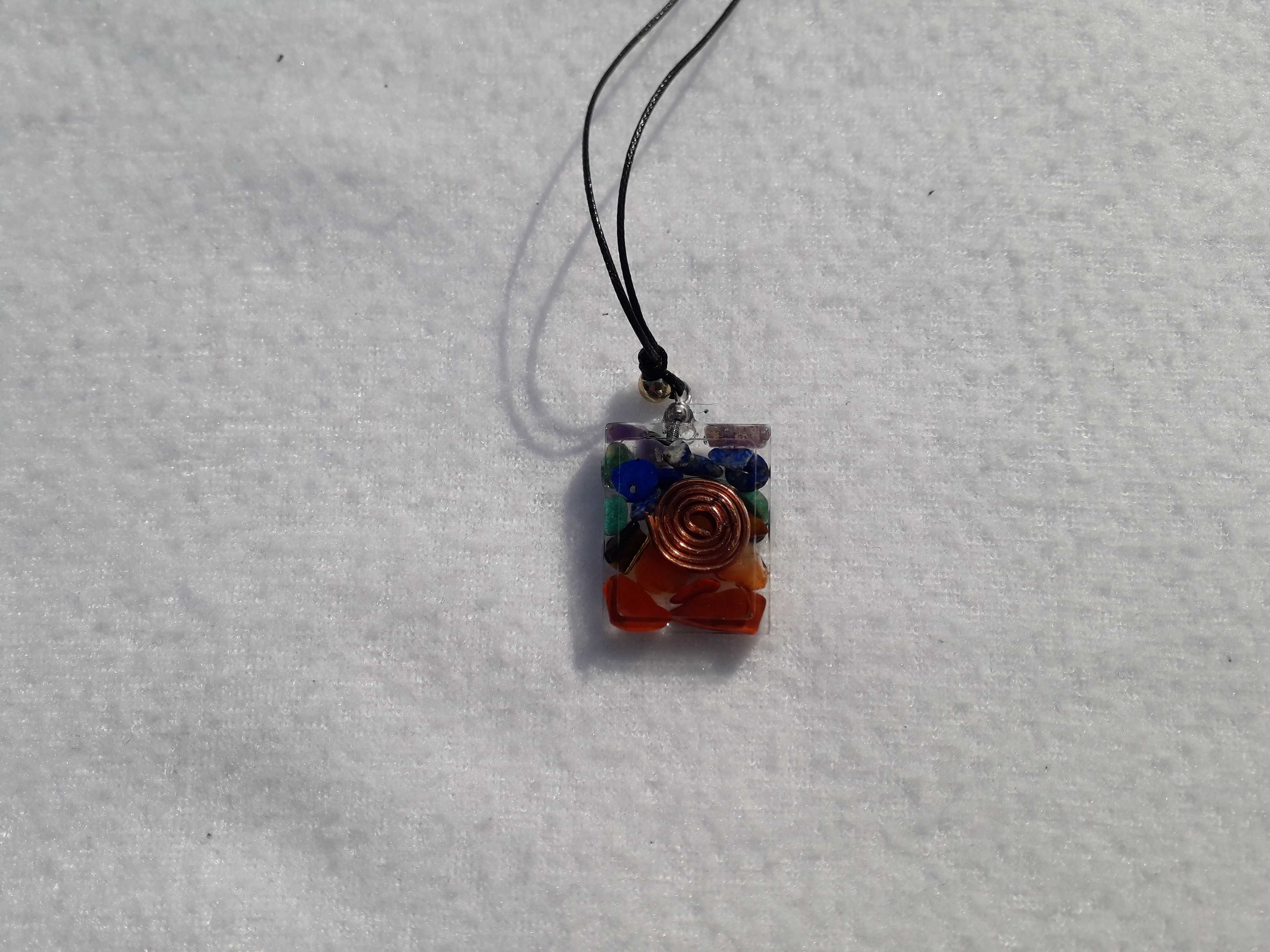 Amulet Naszyjnik  Orgonit Odpromiennik