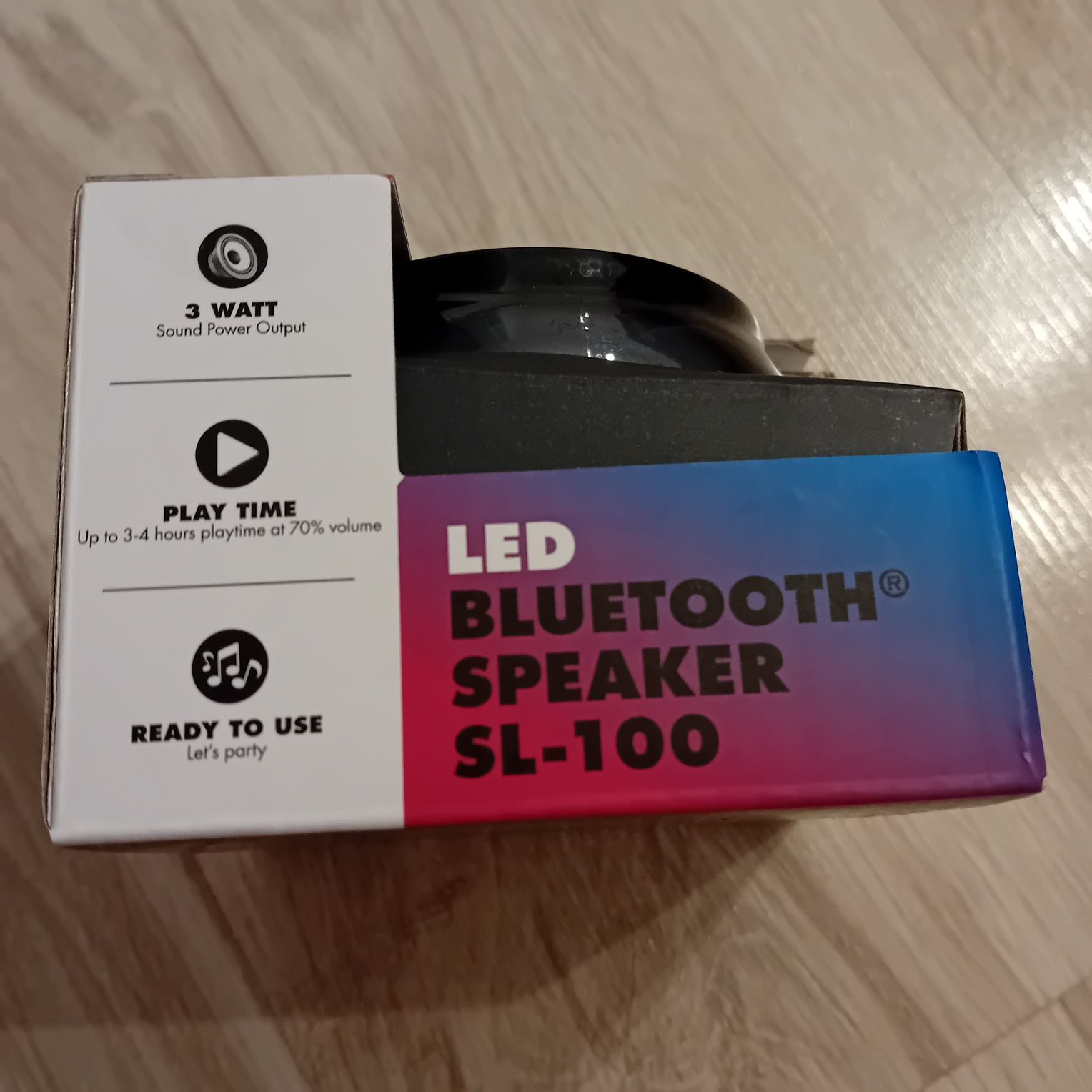 Sologic Led bluetooth głośnik sl-100 bezprzewodowy