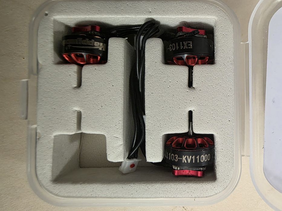 НаppyМodel Ex1103 KV11000 Двигун Mobula дрон