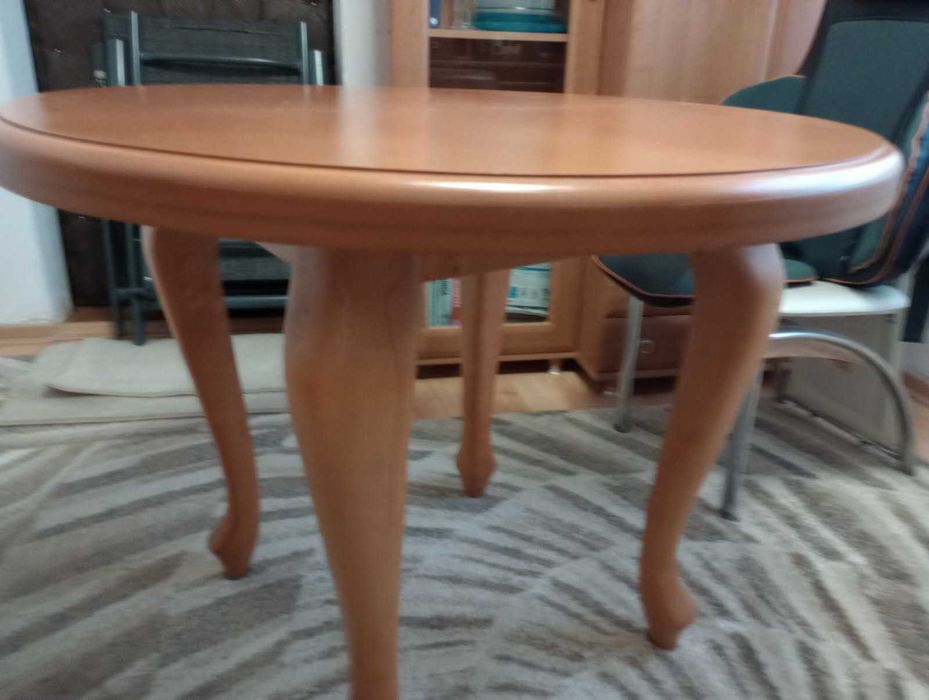 Stół drewniany - olcha - rozkładany