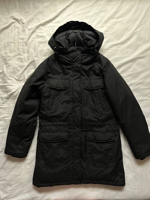 Жіноча парка пуховик Everest розмір S чорна