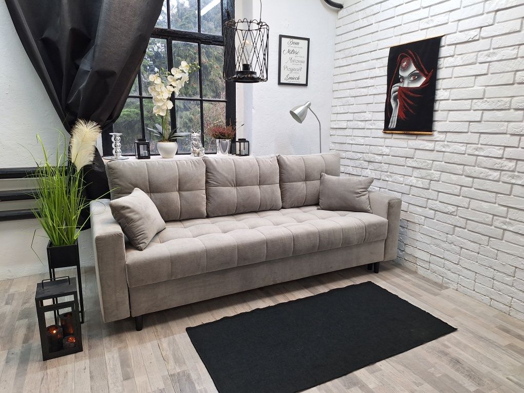 Sofa Samara  welur ,sprężyny