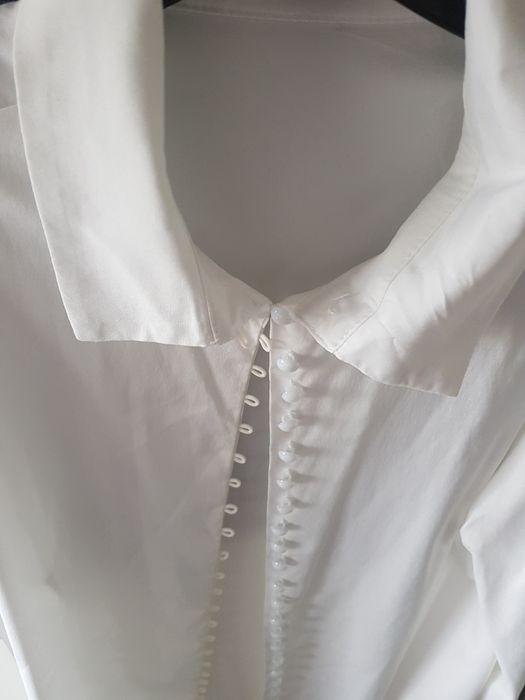 Camlsa branca mangas