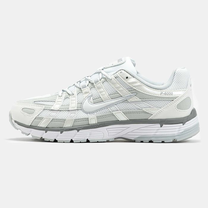 Кросівки Nike P-6000 White-Grey premium