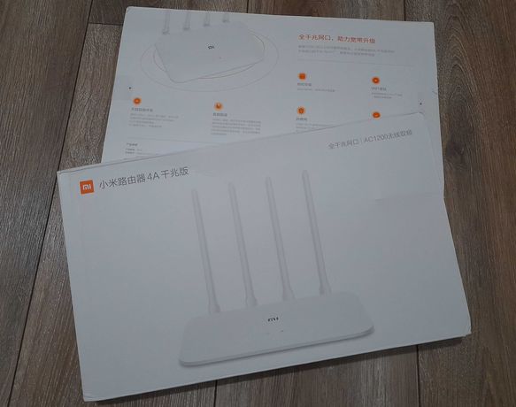 роутер Xiaomi Mi WiFi Router 4A / 2,4+5 ГГц / 1000 Мбіт