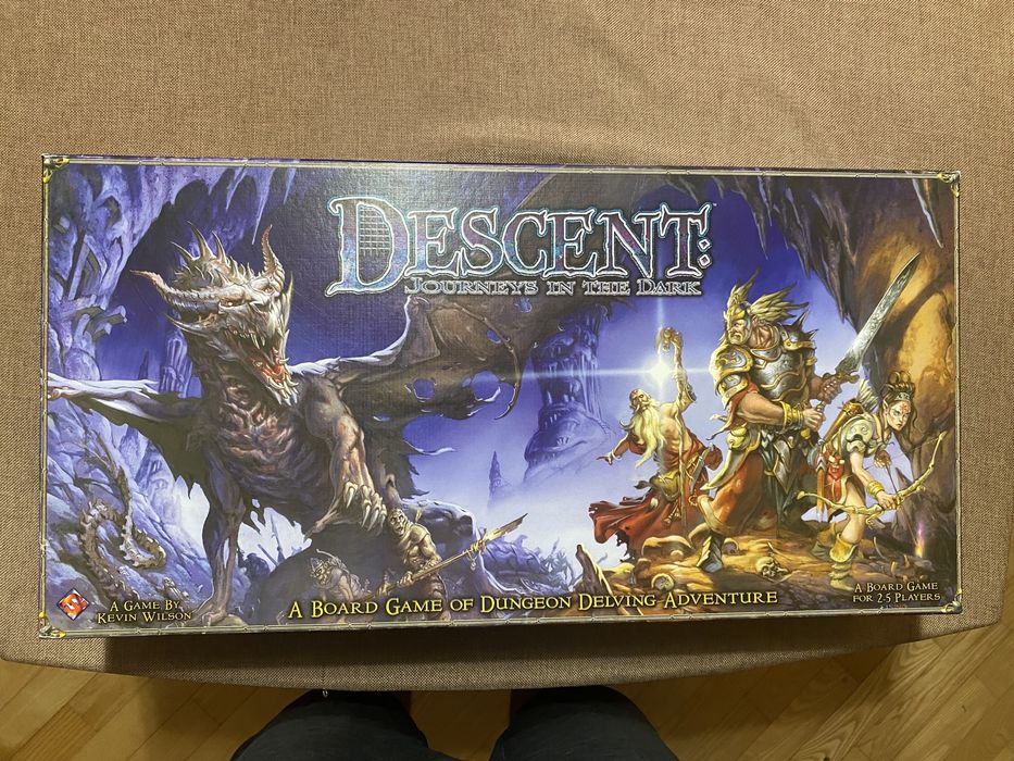 Descent: Journeys in the Dark 1 edycja. Wszystkie Dodatki!