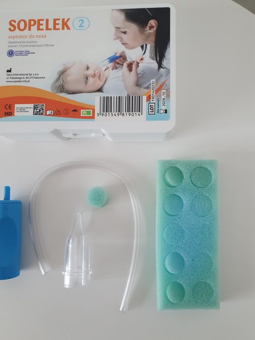 Aspirator do Nosa Sopelek 2 plus filtry.