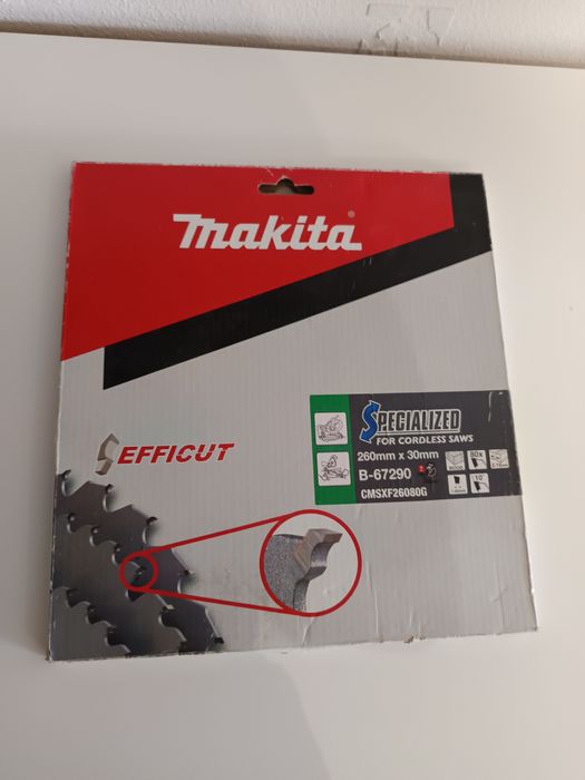 Vendo disco de serra Makita nova