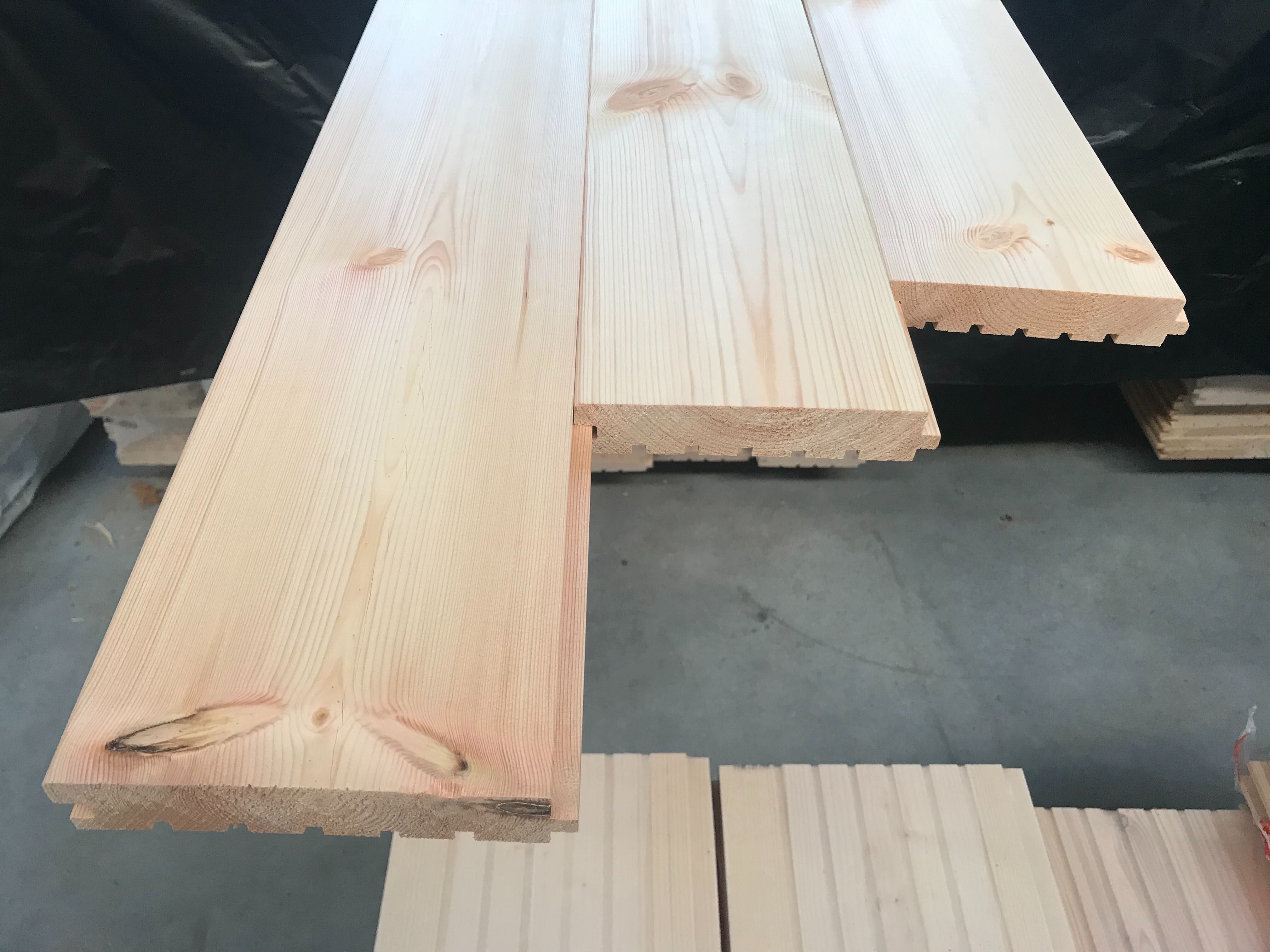 Deska podłogowa elewacyjna sosna skandynawska  28x145 kls AB PREMIUM
