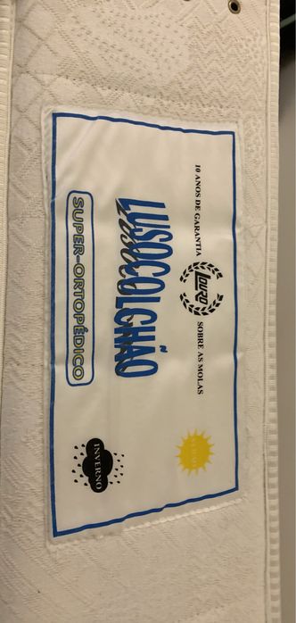 Cama + colchao ortopedico