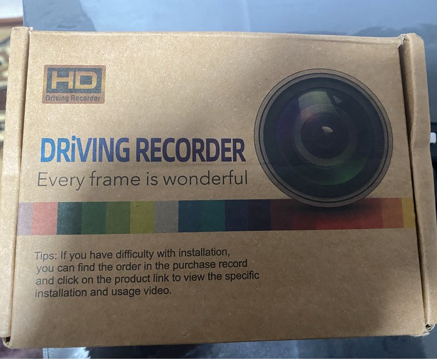 Автомобільна камера з карткою пам'яті