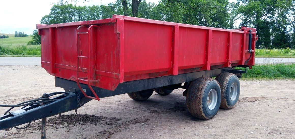 Agromet 9000kg Przyczepa Wywrotka