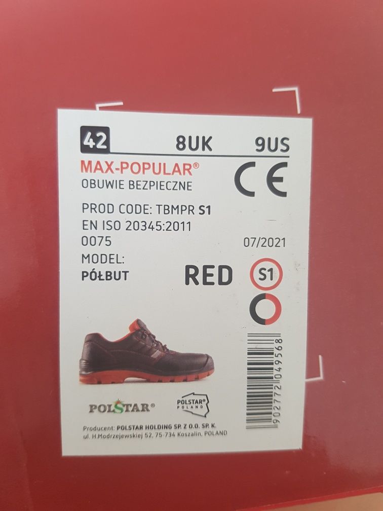 Buty robocze męskie