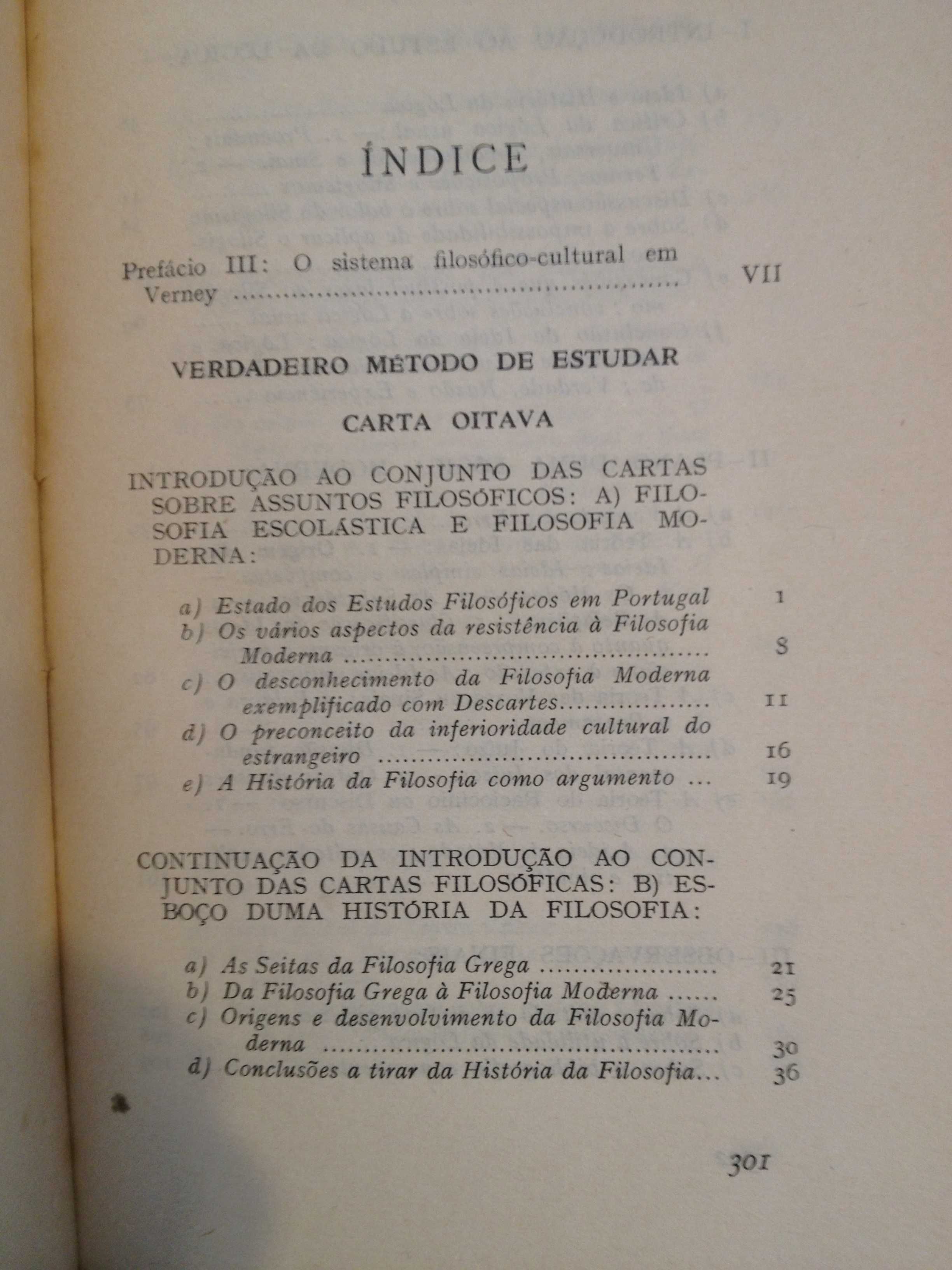 Luís António Verney - Verdadeiro método de estudar Vol. III