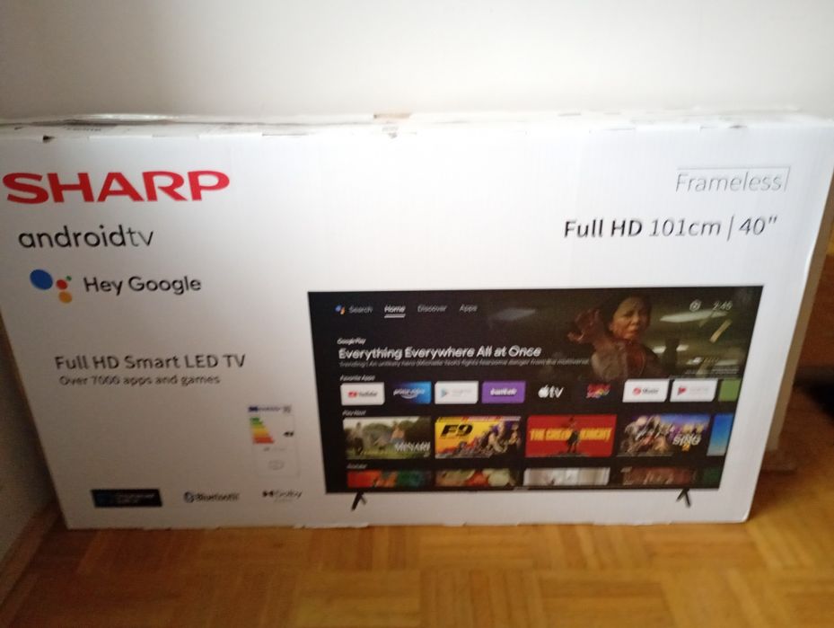 Telewizor Sharp uszkodzony