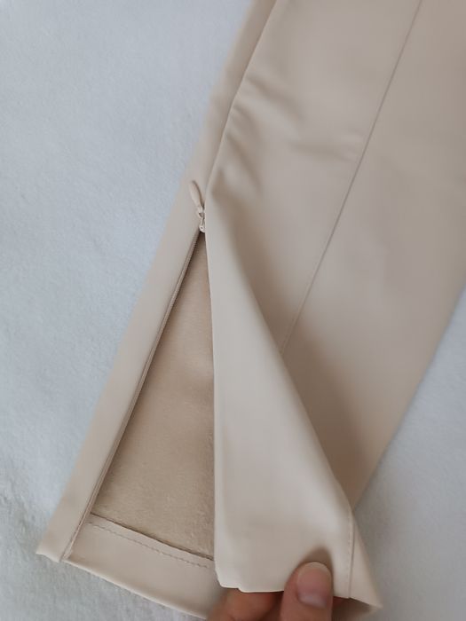 Брюки zara еко-шкіра розмір М