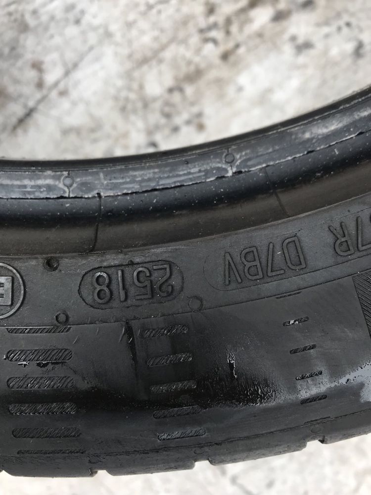 Шины Continental Eco 5 225/45r17 Пара Лето Б/у Склад Оригинал