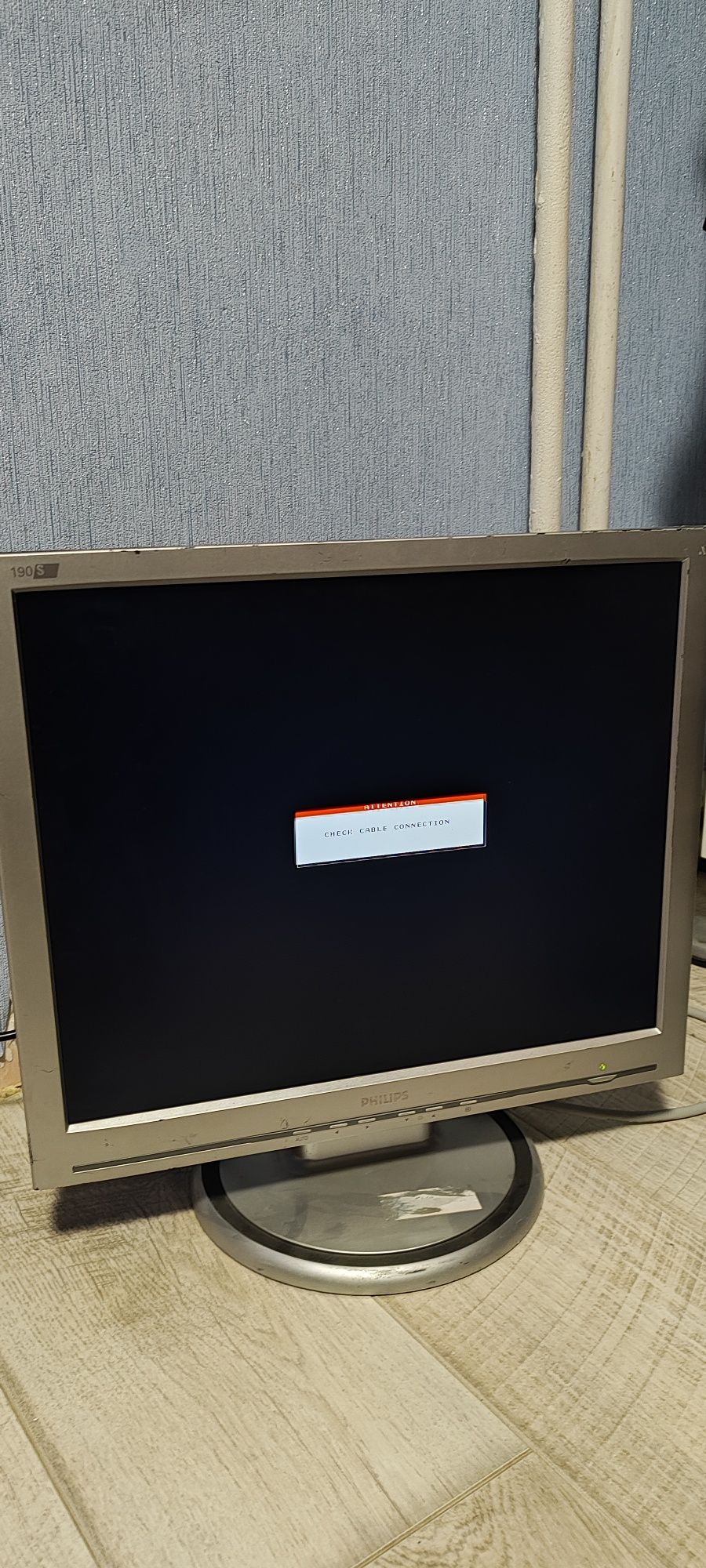 Монітор від компанії PHILIPS MODEL ID. 190S5FS / 00