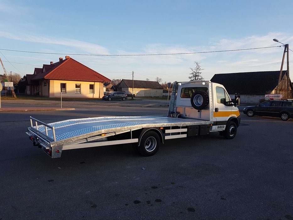 Iveco Daily 70c 65c zabudowa laweta najazd stalowa ocynk MOTO-LUK