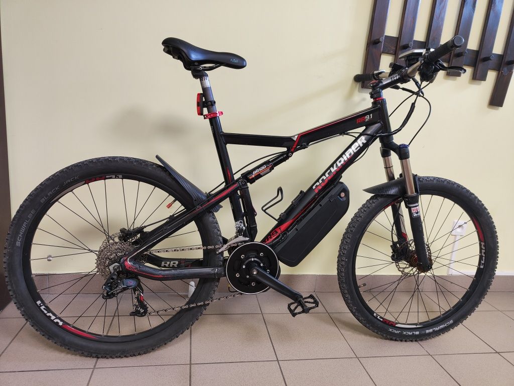 Rower elektryczny ebike full centralny napęd Rockrider 9.1  rama XL