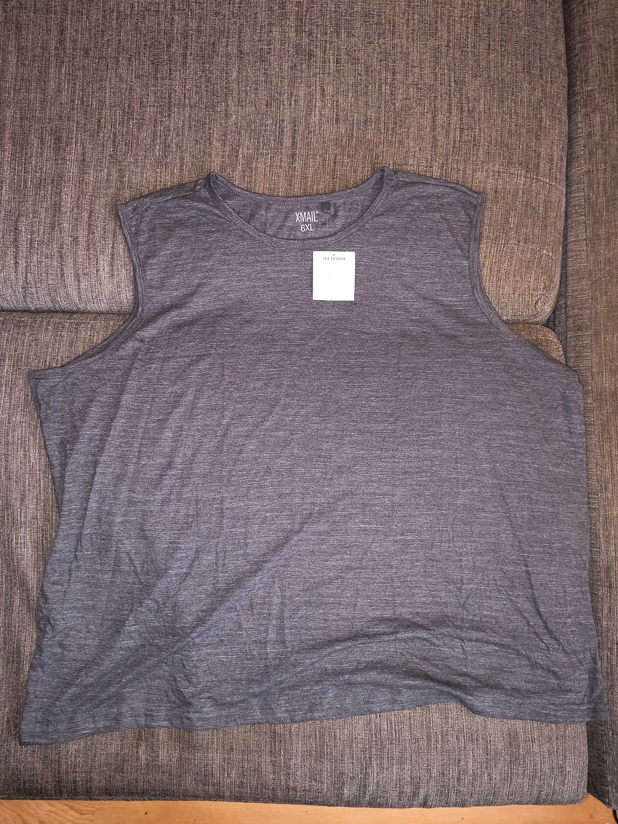 Nowa koszulka bez rękawów 6xl.