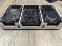 Pioneer CDJ 350 + DJM 350 USB / CD / REKORDBOX case z kółkami, DOWÓZ !
