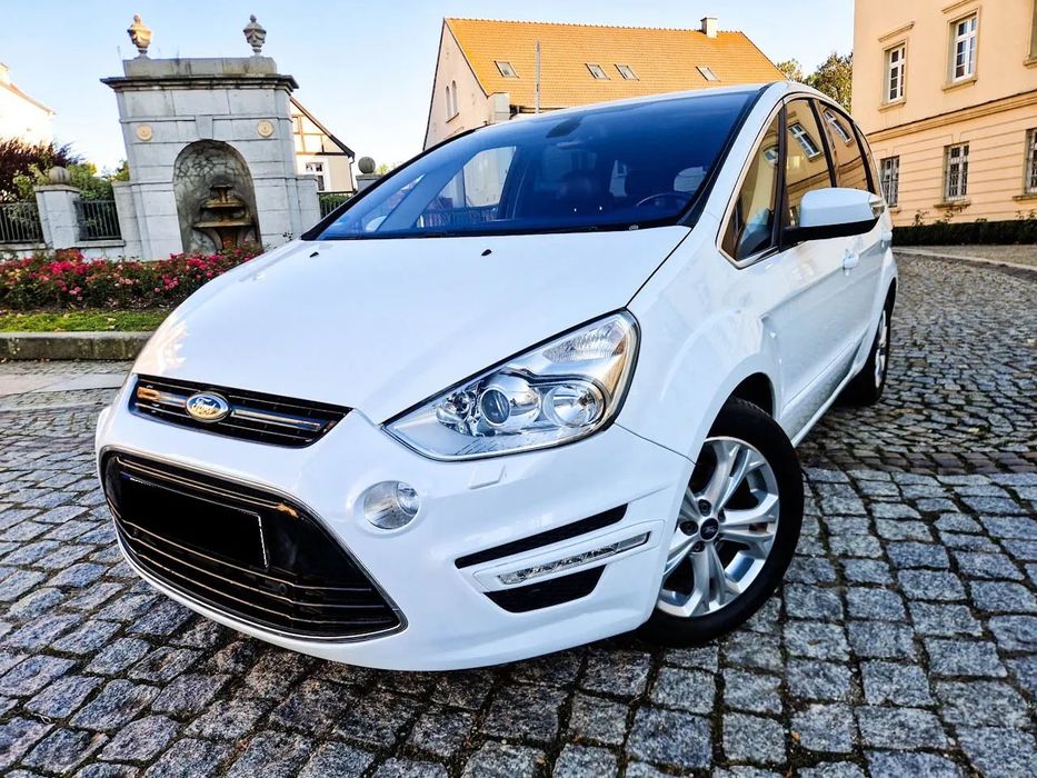 Ford S-Max ŚLICZNY BIAŁY+LIFT+Nawi+ALKANTARA+Convers++Alu17+Panorama+XENON+hak+