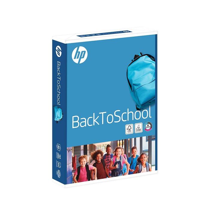 Papel Fotocópia A4 80g HP – Pack 5 resmas (500 folhas cada resma)