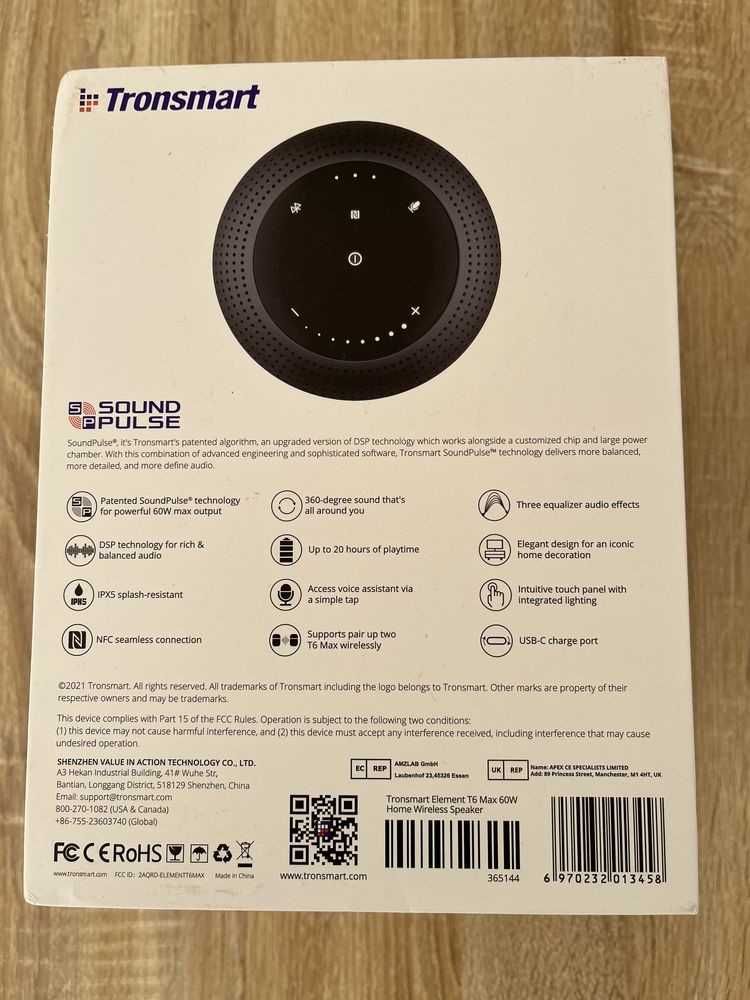 Coluna Trosmart Element T6 Max
