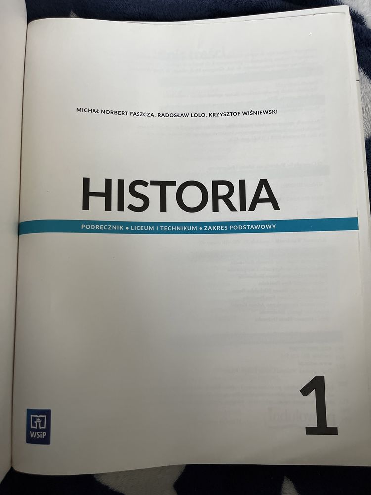 Podręcznik Historia WSiP