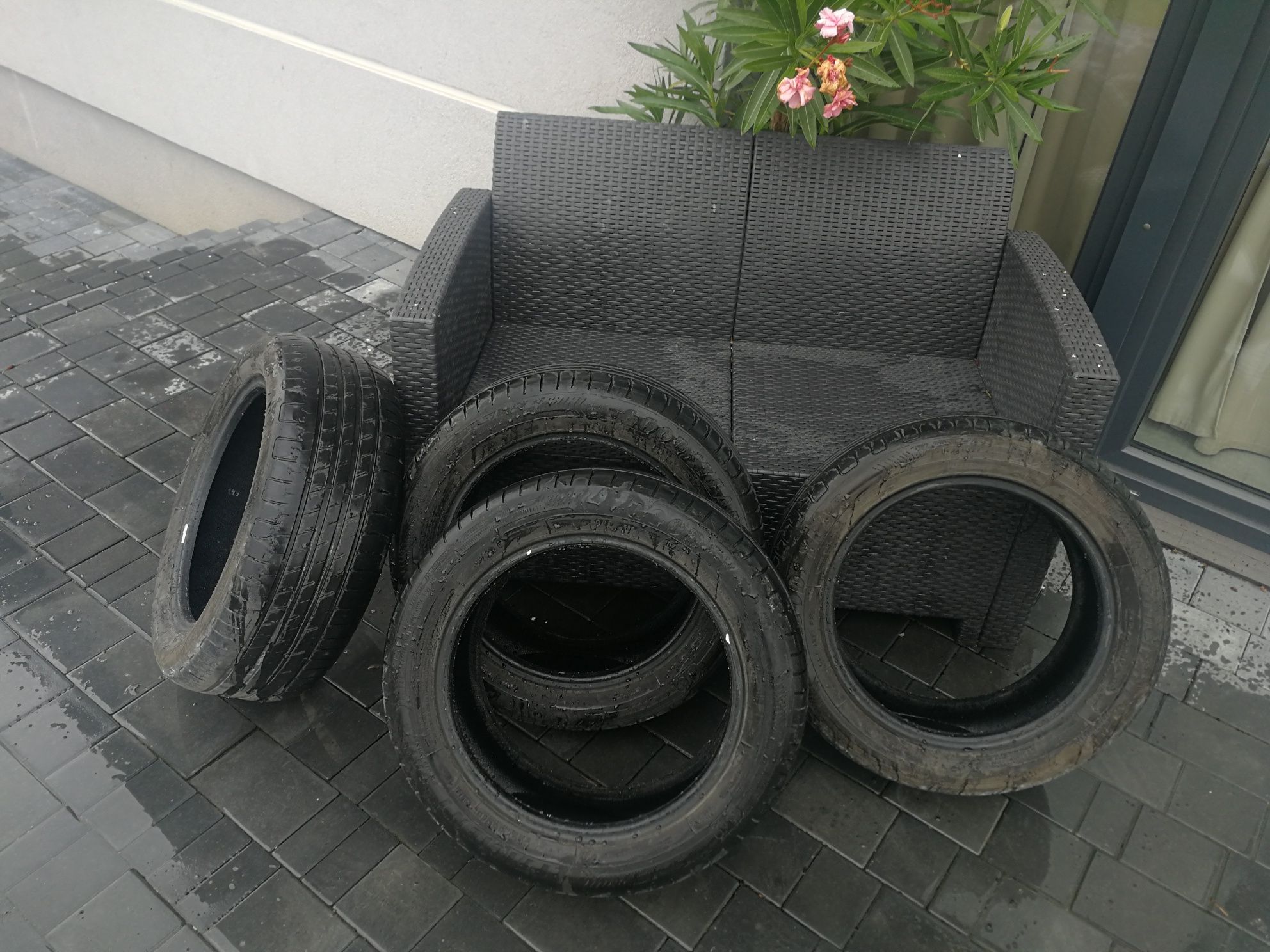 Opony letnie Goodyear Efficientgrip, 205/55/16, dot 17rok,stan dobry